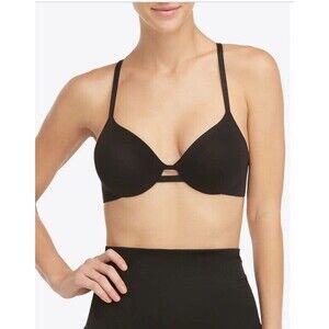SPANX Ladies Swim Convertible Bra Top Black Size 36C